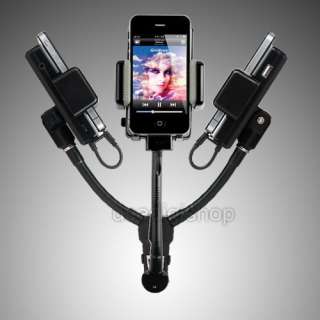 88.1 107.9MHz FM Transmitter Car Kit for iPhone 4/4S Hands free  