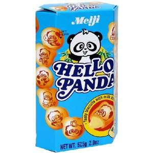 Hello Panda Biscuits with Milk Cream, 2 Ounce Cups (Pack of 20 