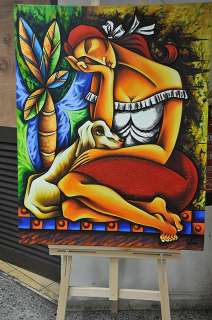 Anna Gladys 6 CUBAN Art Signed Painting Cuba 9x12  