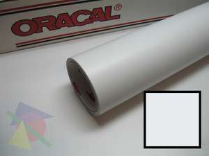 Roll 24 X 10yd White Matte Oracal 751 Sign Cutting Vinyl  