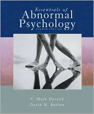 Essentials of Abnormal Psychology (with CD ROM), (0534605753), V. Mark 