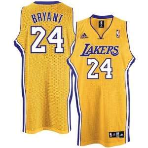  Kobe Bryant #24 LA Lakers Swingman NBA Jersey Yellow (L 