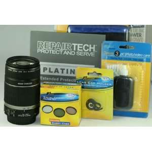 55 250mm IS f4.0 5.6 Lens With Lens pouch, 2 Years Ext warranty , Lens 