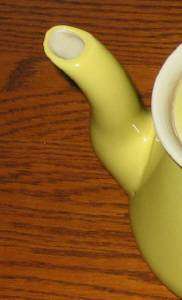 Hall China 079 Philadelphia Teapot Canary Yellow VTG  