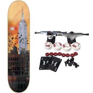 5BORO Complete Skateboard NEW YORK CITY PIGEON FLOCK:  