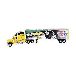   Super Bowl XL Champions Die Cast Tractor Trailer: Sports & Outdoors