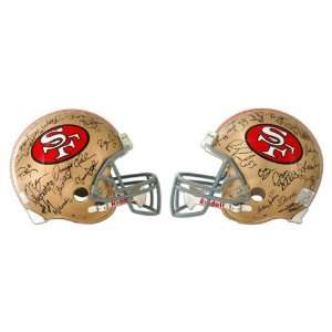   49ers Autographed 5x Super Bowl Champions Helmet: Everything Else