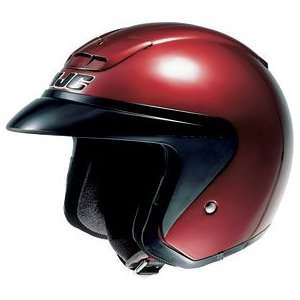 HJC AC 3 Open Face Motorcycle Helmet Wine XXS: Automotive