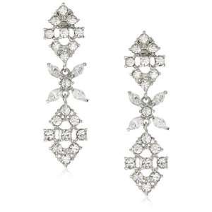  Nina Bridal Ashlyn Crystal Drop Earrings Jewelry