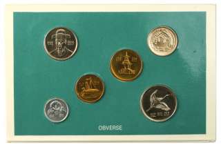 Coins of Korea 1989 MINT SET UNC 245 1  