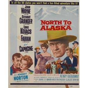 com North to Alaska Movie Poster (11 x 17 Inches   28cm x 44cm) (1960 