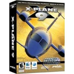  X PLANE 9 (MAC 10.0 OR LATER/DVD SOFTWARE) Electronics