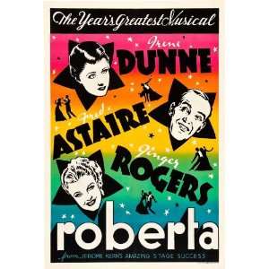 Roberta Poster Movie (27 x 40 Inches   69cm x 102cm ) Fred Astaire 