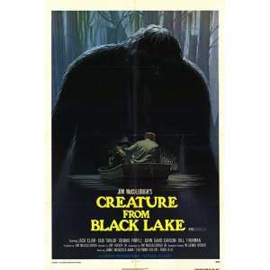  Creature from Black Lake Beautiful MUSEUM WRAP CANVAS 