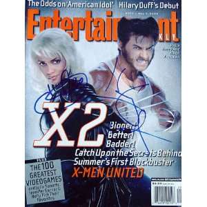 X MEN X2 CAST Autographed Magazine 