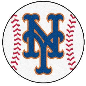  Fanmats 6443 MLB   New York Mets Baseball Mat: Automotive