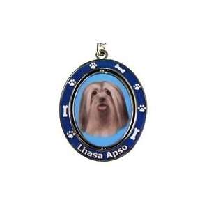  Lhasa Apso Spinning Keychain Toys & Games