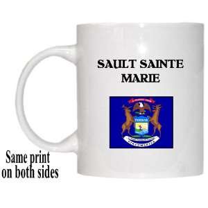  US State Flag   SAULT SAINTE MARIE, Michigan (MI) Mug 