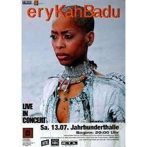  Erykah Badu   Mamas Gun 2002   CONCERT   POSTER from 