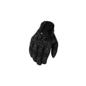  Icon Mens Accelerant Gloves Black XXL: Automotive