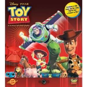  Disney Pixar Toy Story 2010 Musical Sound Wall Calendar 