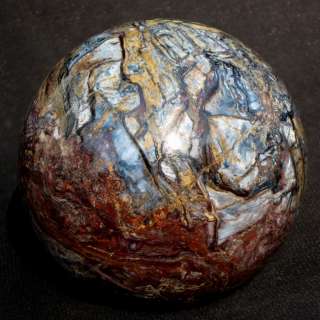 73mm Gem Pietersite Crystal Sphere/Ball pts73ie154  