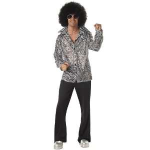 : Lets Party By California Costumes Groovy Disco Shirt Adult Costume 