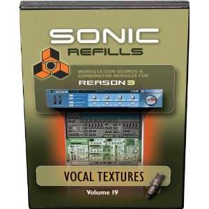  Sonic Reality Reason 3 Refills Vol. 19 Vocal Textures 