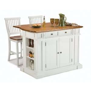   by Home Styles   White and distressed Oaked (5002 948): Home & Kitchen