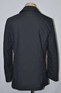 1670 Gianfranco Ferre Double Breasted Wool Parka Jacket Coat US L EU 