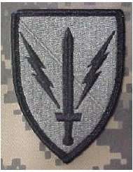 201st Military Intelligence Brigade ACU Patch
