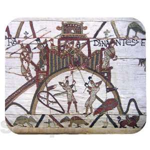  Castle of Dinan, Bayeux Tapestry Mouse Pad Everything 