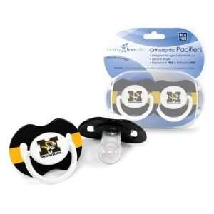  Missouri Tigers Pacifier   2 Pack Baby