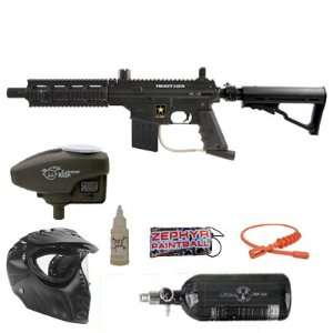 Tippmann US Army Project Salvo 1 Star Paintball Gun Package  