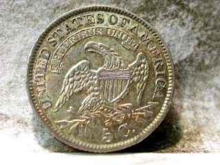 1830 UNC CAPPED BUST HALF DIME ID#Q118  