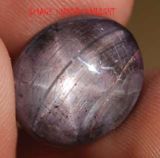 26.20 CT NATURAL UNTREATED FINE PURPLE STAR RUBY{VIDEO}  
