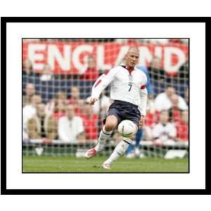  David Beckham England National Team Framed Photo 