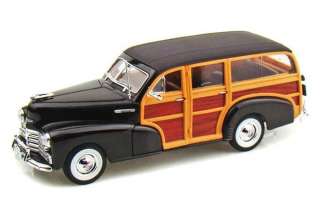 1948 Chevrolet Fleetmaster 124 Diecast Car   Dark Brown   Welly 