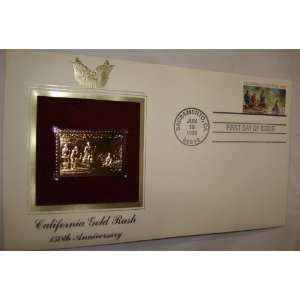  Gold Stamp Replica: California Gold Rush 150th Anniversary 