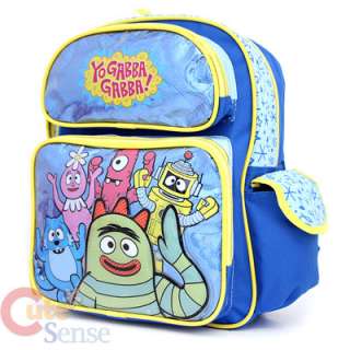 Yo Gabba Gabba School Backpack Toddler Bag 12 M  