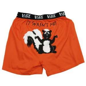  LazyOne It Wasnt Me Boxer Shorts Small Adult: Everything 
