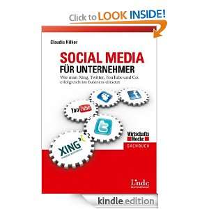 Social Media für Unternehmer (German Edition): Claudia Hilker:  