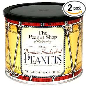 The Peanut Shop of Williamsburg Hand Cooked Virginia Peanuts in Large 