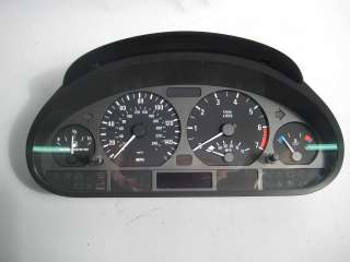 BMW E46 Instrument Cluster Speedometer 99 02 323i 328i 325i Manual 5 