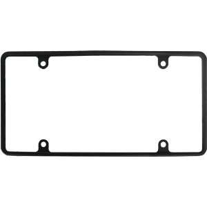  Custom Accessories 92511 Black Supreme License Plate Frame 