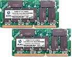 512MB KIT 256MB x2 PC 133 SDRAM SODIMM 144PIN CL3 16x8 Low Density RAM 