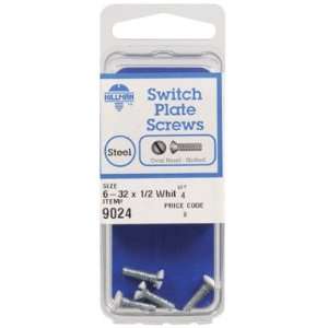    Cd/4 x 30 Hillman Switch Plate Screws (9024)