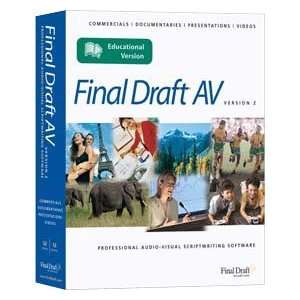 FINAL DRAFT, INC., (English) FINA Final Draft AV 2.5 M/W 