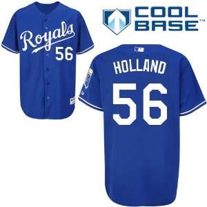 Greg Holland Kansas City Royals Authentic Alternate Royal Cool 