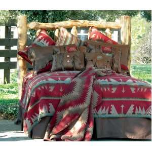  Wooded River WDFQ19 88 by 92 Inch Queen Bedspread